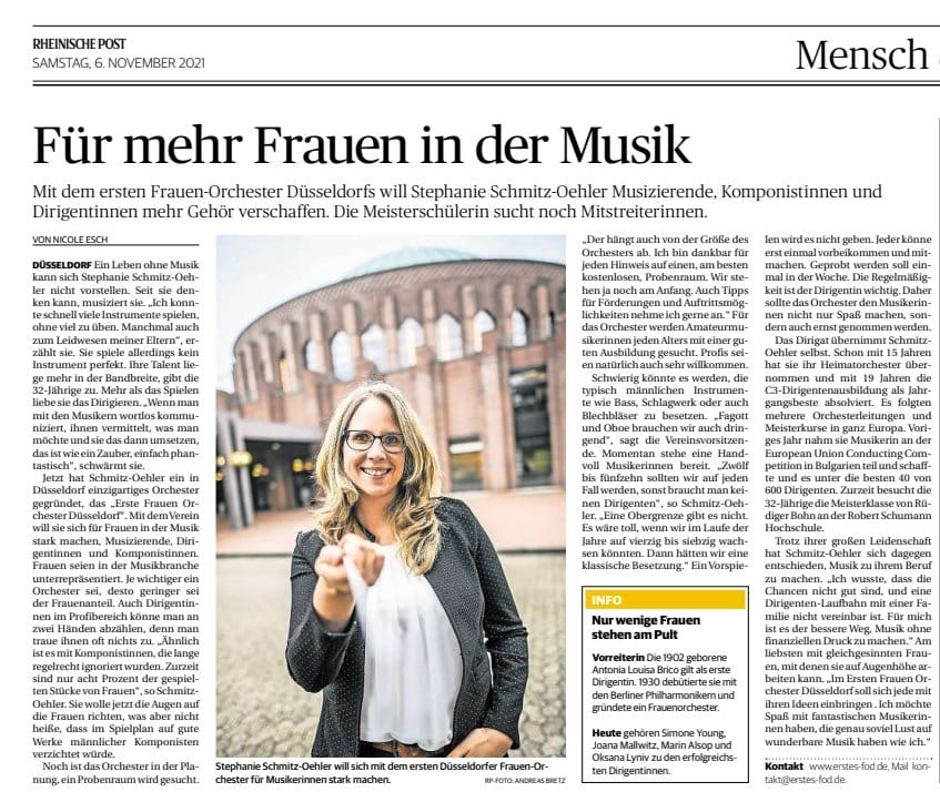 Rheinische Post Artikel 2021
