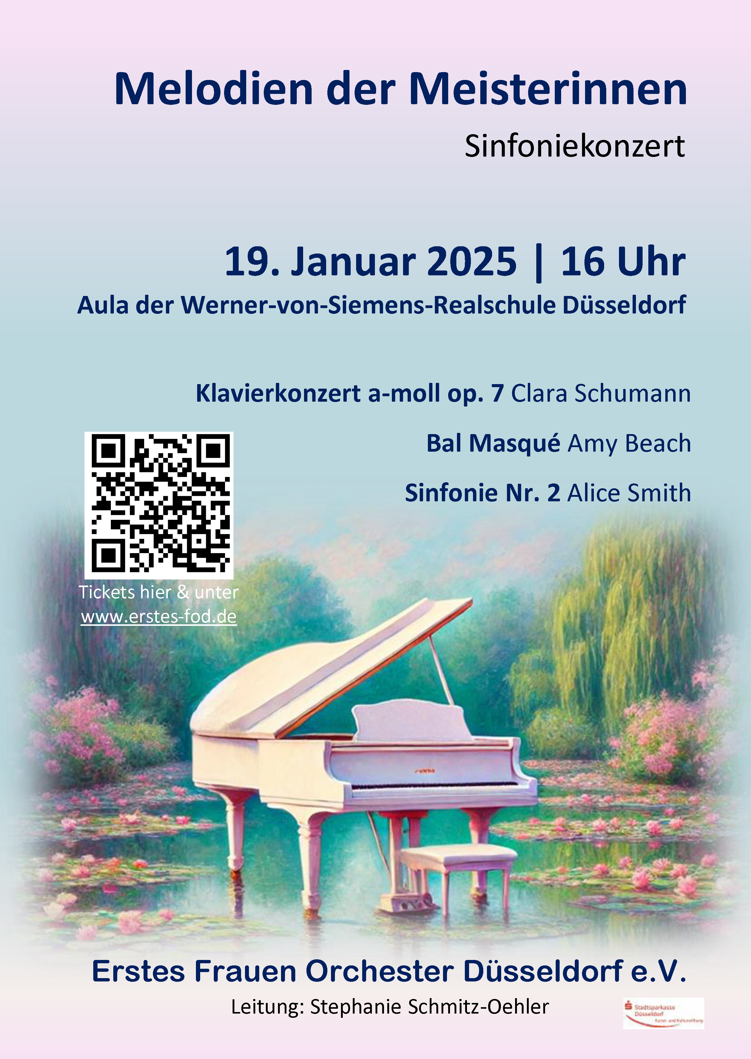 Flyer Konzert Januar 2025